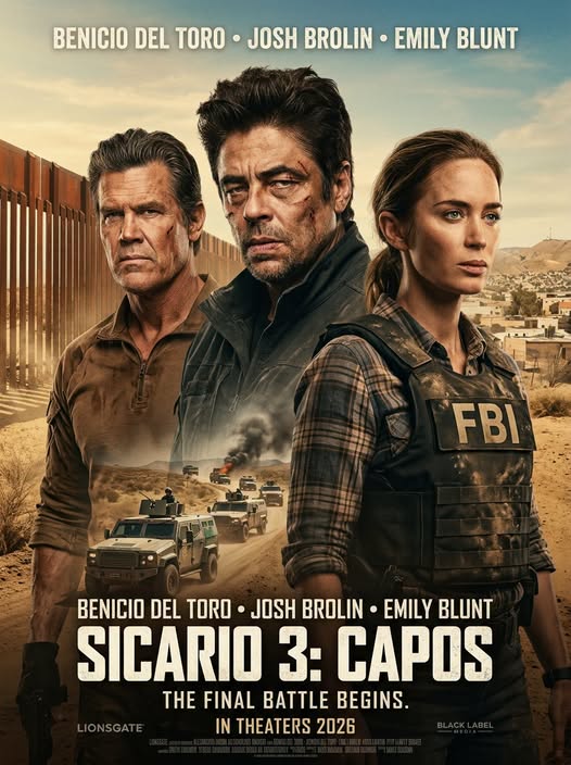 SICARIO 3: CAPOS (2026)