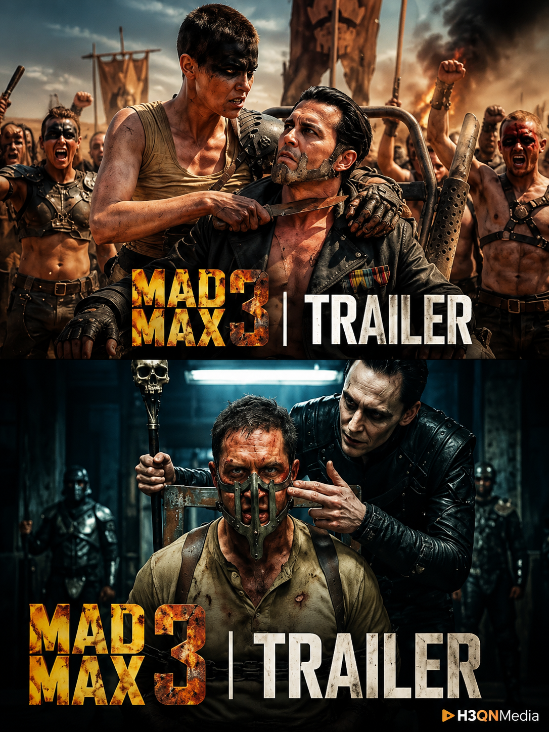 Mad Max 3 (2026) Concept Trailer Breakdown – Tom Hardy & Johnny Depp Ignite a Brutal New Wasteland War