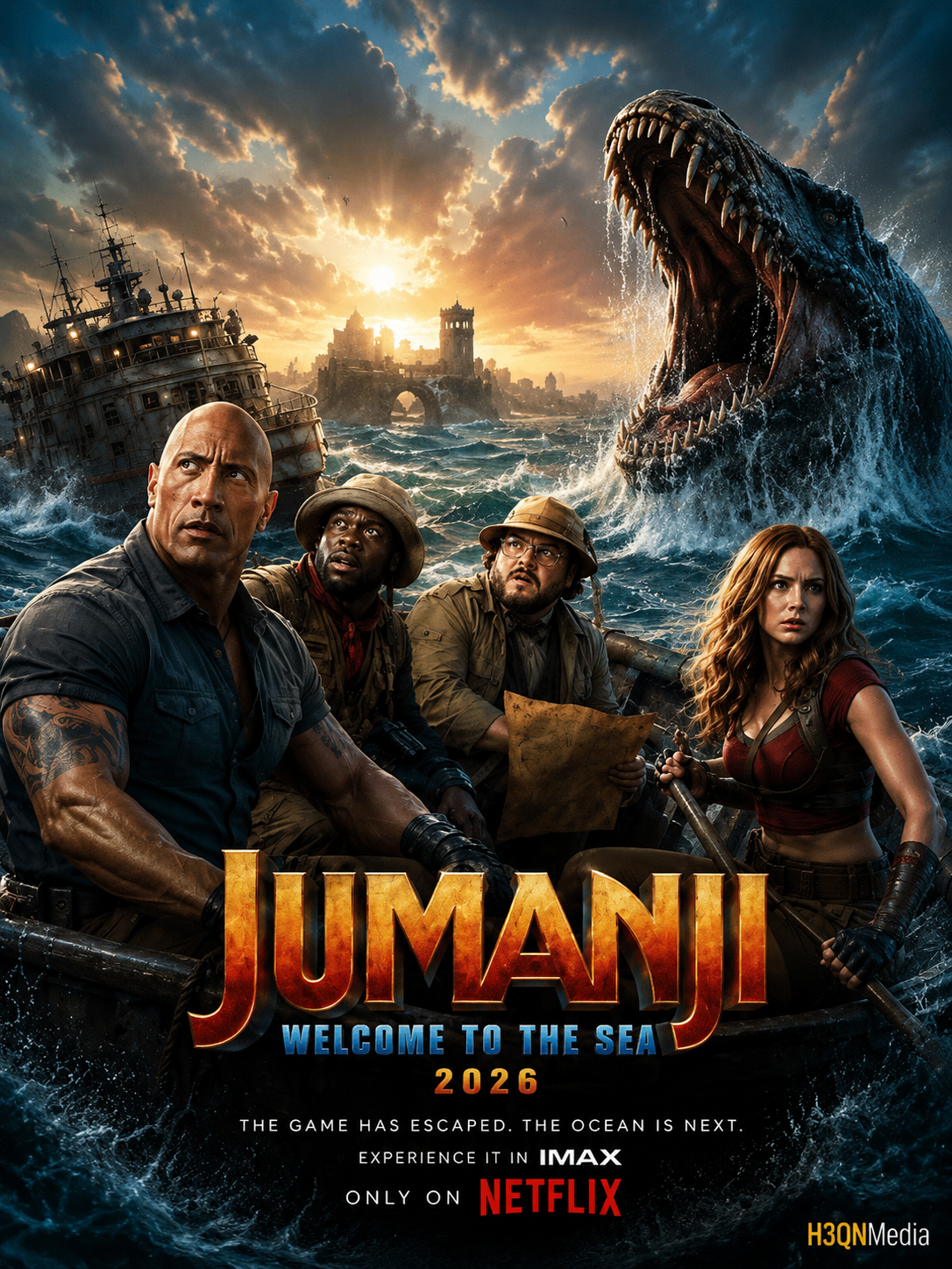 JUMANJI: WELCOME TO THE SEA Review – The Adventure That Takes the Game Beyond Everything We Know