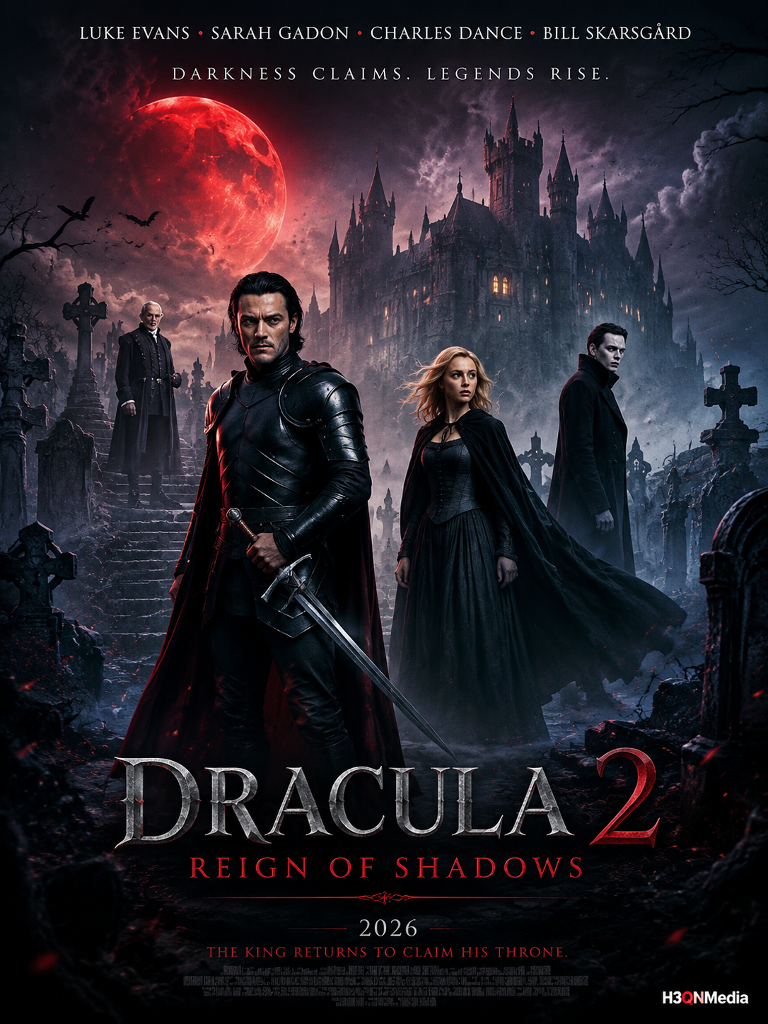 Dracula 2: Reign of Shadows (2026) Review – The Dark King Returns in a Brutal Vampire War