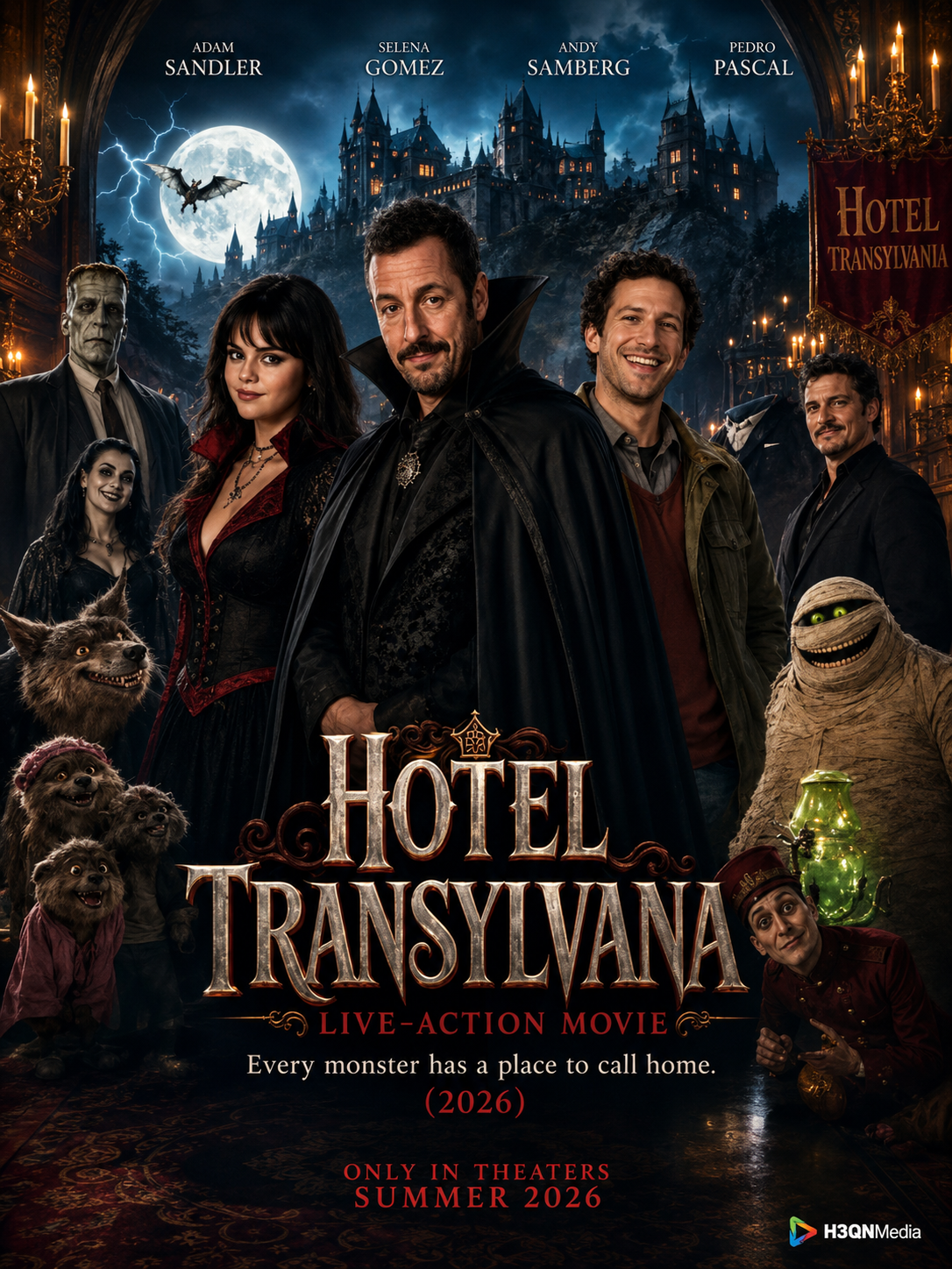 Hotel Transylvania: Live-Action Movie (2026) Review – A Surprisingly Emotional Monster Adventure That Feels Bigger Than Ever