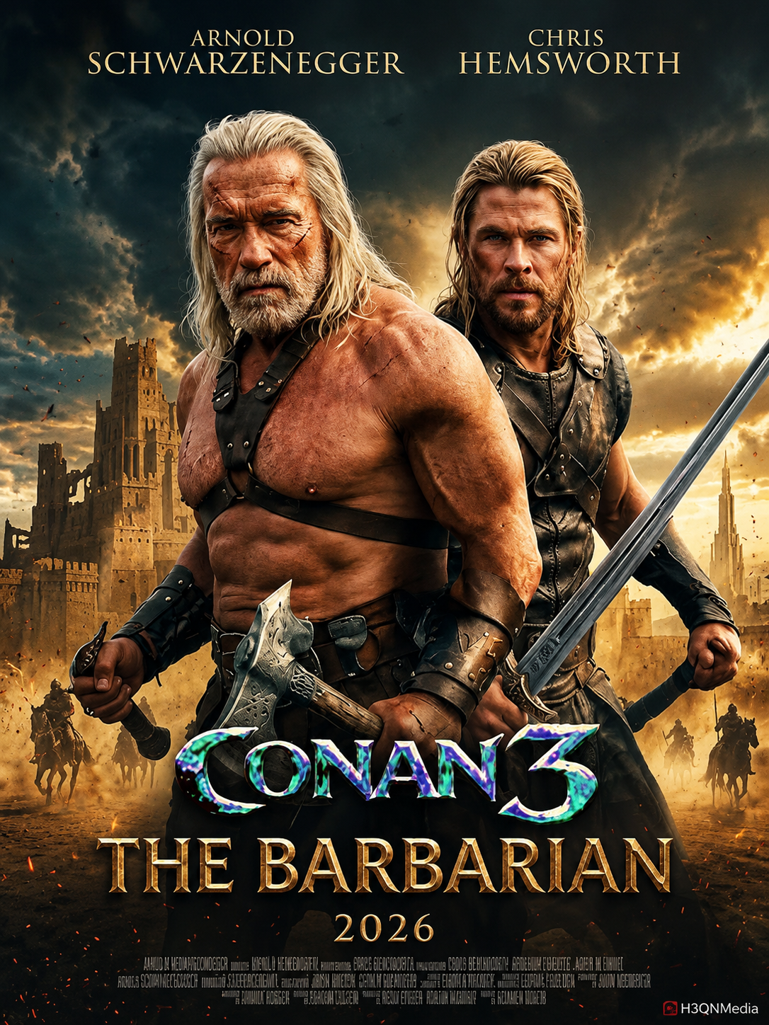 CONAN 3: THE BARBARIAN (2026) – Legends Return to the Battlefield