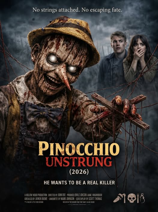 Pinocchio Unstrung (2026) Review: A Twisted Horror Reimagining That Turns Childhood Into Nightmare Fuel