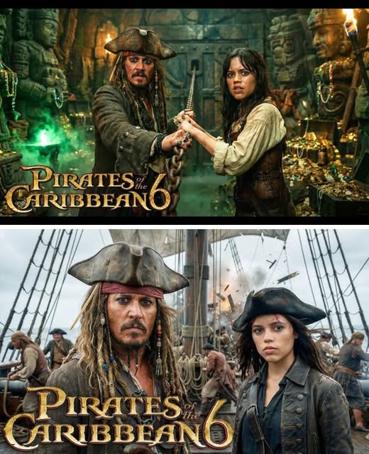 Pirates Of The Caribbean 6 (2026) Johnny Depp & Jenna Ortega Film Royalty Review