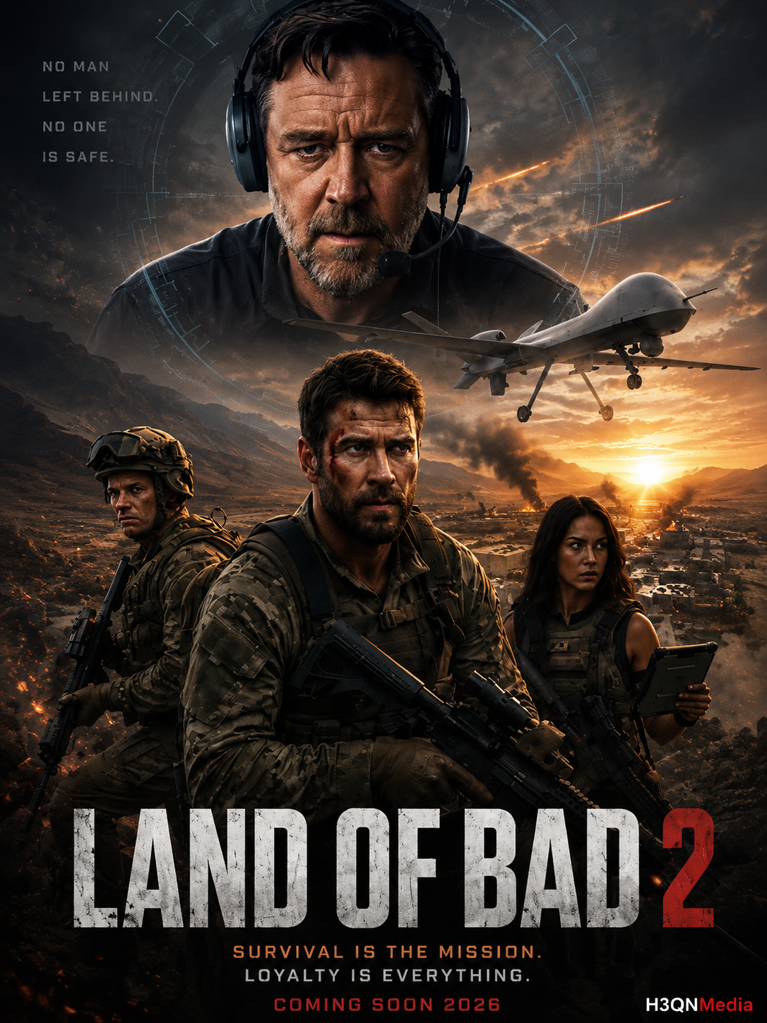 Land of Bad 2 Review: A Brutal Military Thriller That Turns Survival Into a War Against Time
