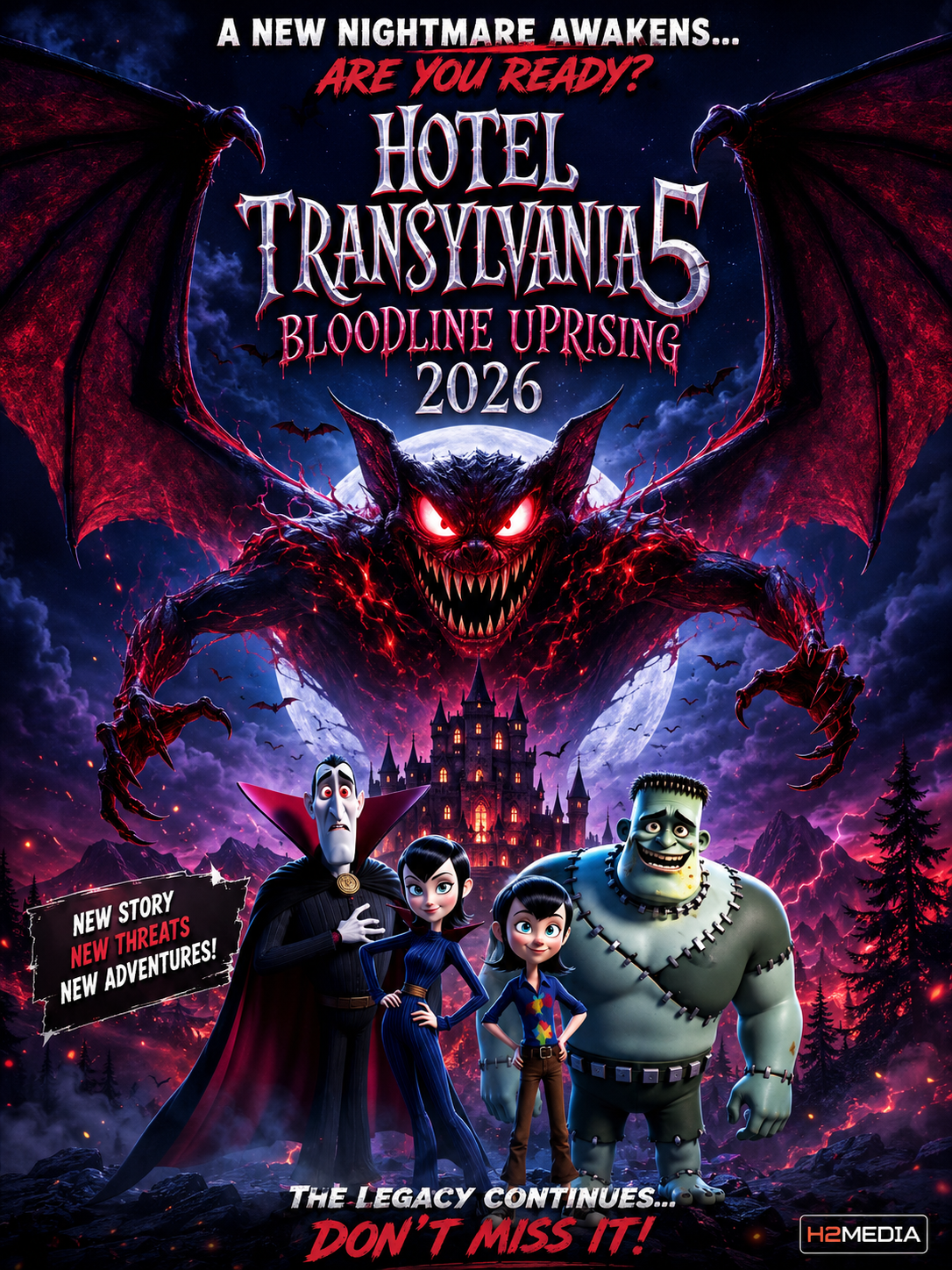 Hotel Transylvania 5: Bloodline Uprising Review – When Monsters Become the Hunt