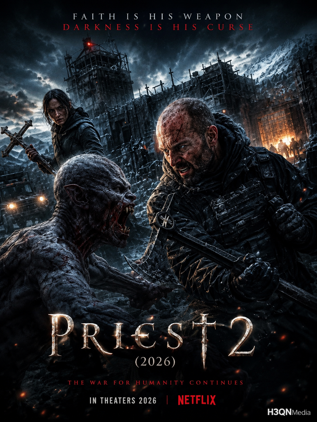 Priest 2 Review: Jason Statham Delivers a Brutal Frozen Vampire War Worth Watching