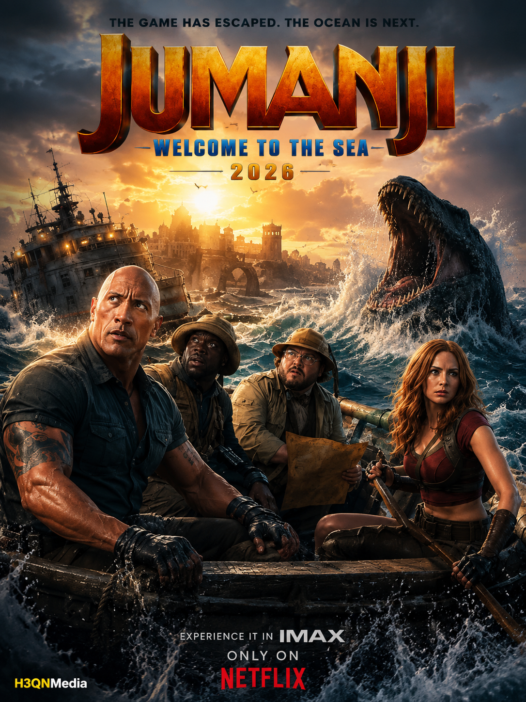 Jumanji: Welcome to the Sea (2026) Review — A Wild Ocean Adventure That Takes the Game to Another Level