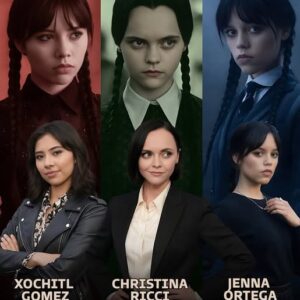 Three Wednesdays, One Gothic Icon: How Christina Ricci, Xochitl Gomez, and Jenna Ortega Redefine Wednesday Addams