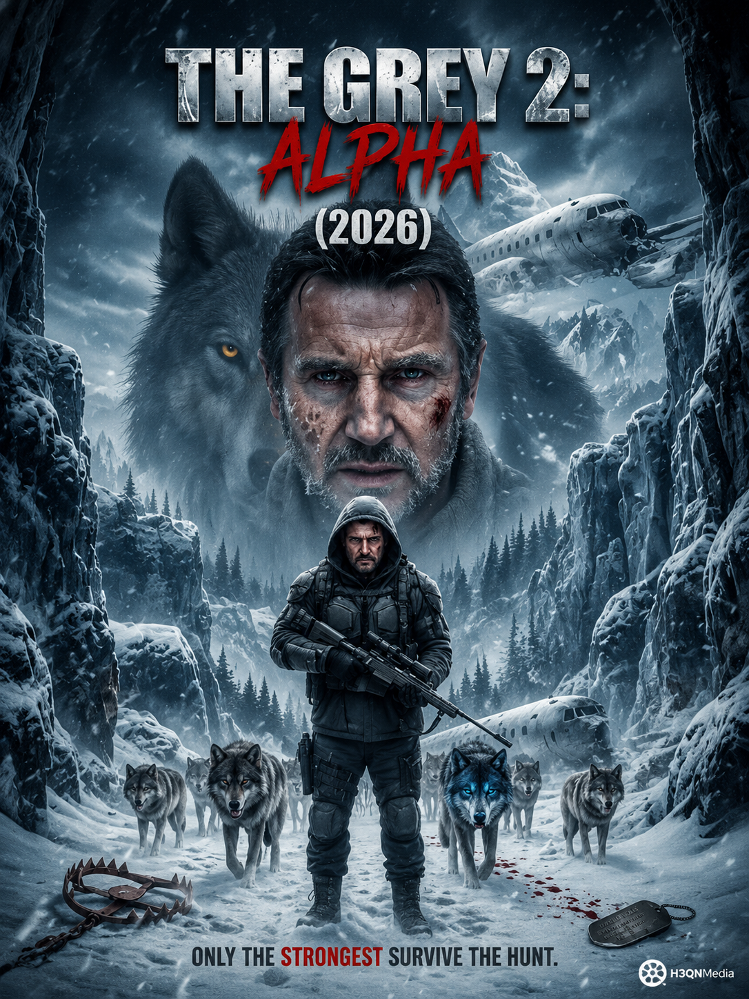 The Grey 2: Alpha (2026) – Liam Neeson’s Deadliest Battle Against the Alpha Wolf Pack