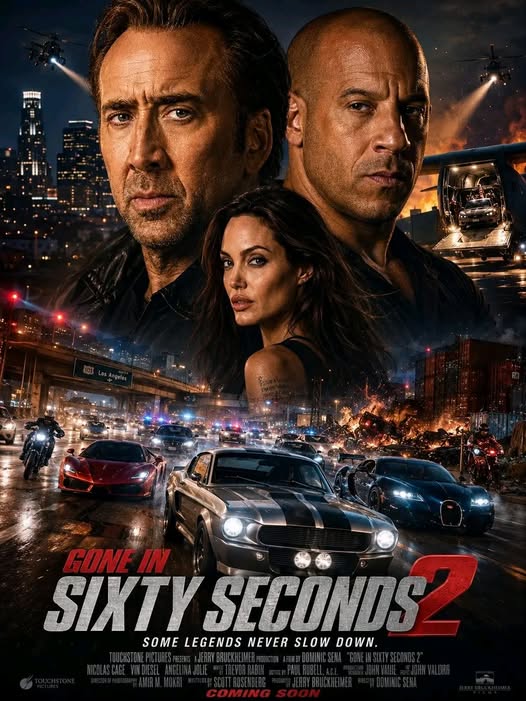 GONE IN SIXTY SECONDS 2 IS THE RIDE FANS HAVE BEEN WAITING FOR — MEMPHIS RAINES RETURNS FOR HIS MOST IMPOSSIBLE HEIST YET!