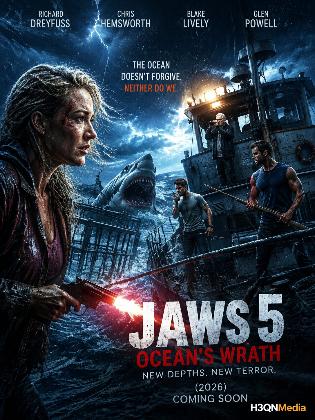 JAWS 5: OCEAN’S WRATH (2026) IS THE SHARK MOVIE FANS HAVE BEEN WAITING FOR — AND THE OCEAN HAS NEVER FELT MORE TERRIFYING