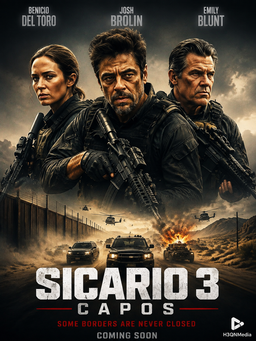 SICARIO 3: CAPOS (2026) IS THE BORDER WAR WE’VE BEEN WAITING FOR — AND IT’S MORE DANGEROUS THAN EVER