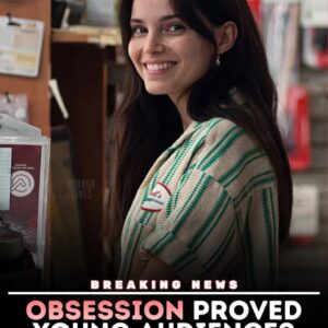 Inde Navarrette believes OBSESSION has delivered undeniable proof that younger generations haven't lost their love for going to the movies.