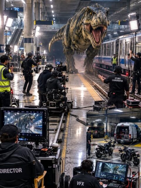 Hollywood Built A Real Giant Underground Dinosaur?