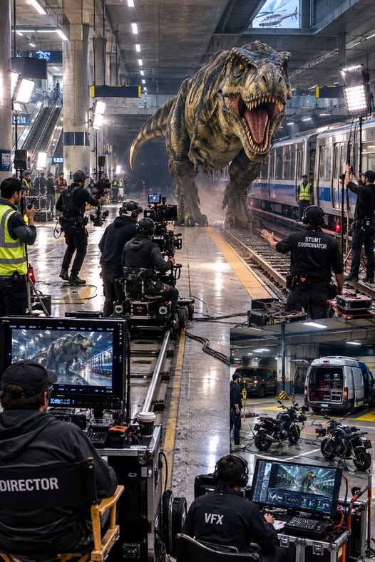 Hollywood Built A Real Giant Underground Dinosaur?