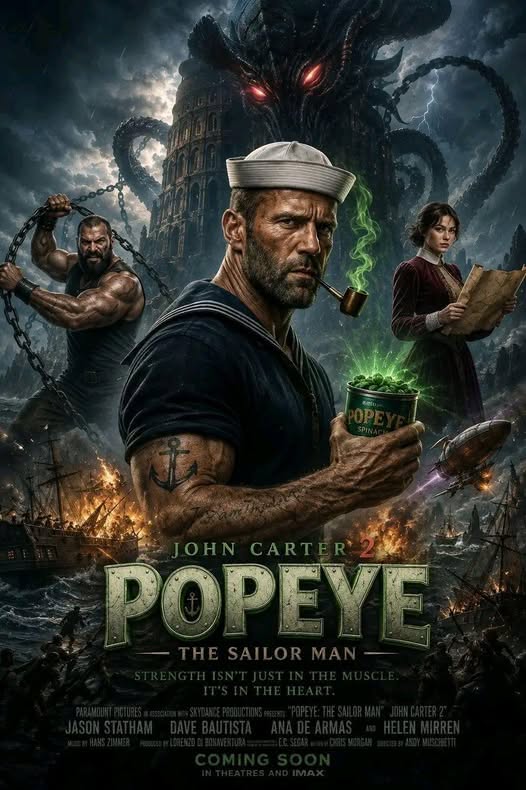 Why Hollywood’s Darkest Reboot Just Made Popeye Terrifying Again